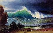 Albert Bierdstadt The Shore of the Turquoise Sea china oil painting artist